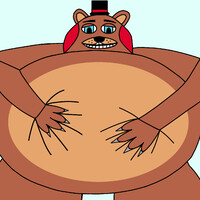 POV: Toy Freddy hovered over you