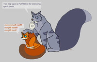 Hate•Ashfur•Warrior Cats fanart (sketch) by Katana_in -- Fur Affinity [dot]  net