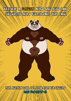 Adorable big muscle panda  (Preview Auction)