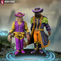 The Soldier and the Sidekick (Hero Forge)