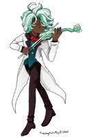 Mint choco cookie