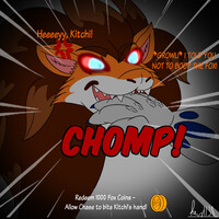 Chase Reynard - Zoroark hand bite