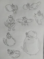 Diana's 2nd Black Magic inflation spell with inflated nose