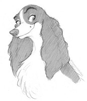 A Sort of Vampy-Looking Dog