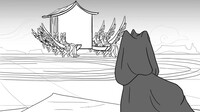 Watching the arrive of the goddess