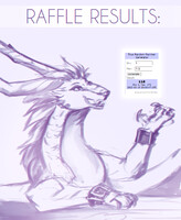 Raffle results!
