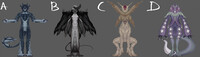 Anthro creature adopts 3 [Open]