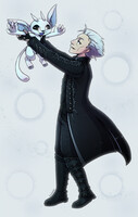 Ori Wearing Vergil's Coat by ConclusionIll1596 -- Fur Affinity [dot] net