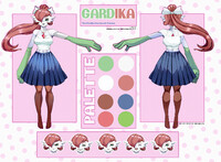 Gardika Character Sheet Commission