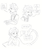 Chess Scene Doodles