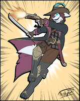 Zakail the Bardic Gunslinger