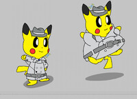 Request Inspector Pikachu 56 5/5 by redsavarin12 -- Fur Affinity