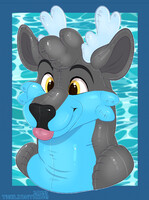 Squeaky Deer Portrait