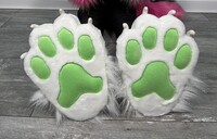 Indoor feet paw commission
