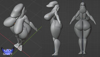 Avi Aeromorph Prototype 3D Character Model | 3D | LYGY Art