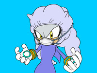 Dr. Silver the Hedgehog in Scrubs (MTN95CS-W)