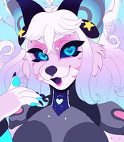 Arcade girl (flat colors)