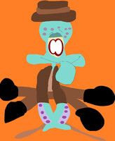 Sitting Squidiana Jones Plush