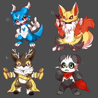 Digimons Batch46_ setprice 0/4 OPEN