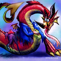 Awkward Dragon Transformation