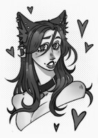 Black and White Kitty