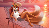 YCH. Relaxing Beach. Cathyoak