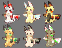 Glowchus set1: setprice 0/6 OPEN
