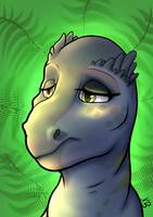 Headshot comic style