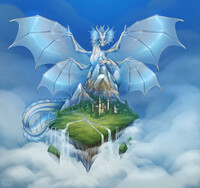 ☁️ Flying island ☁️