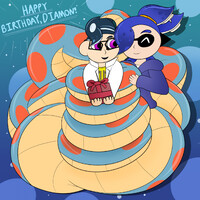 Snakey Diamon Birthday