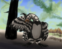Archaeopteryx color sketch