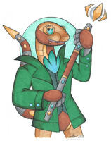 DnD Art Challenge Day 26 - Priest