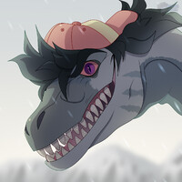 Dino in a cap GIFT