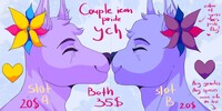 Couple icon pride ych