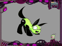 MLP Invader Zim: Gir dog pony