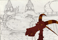 Ludmilla sketch progress You Tube Thumbnail