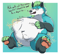 Bear meal.
