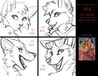 Coloured sketch YCH Icons