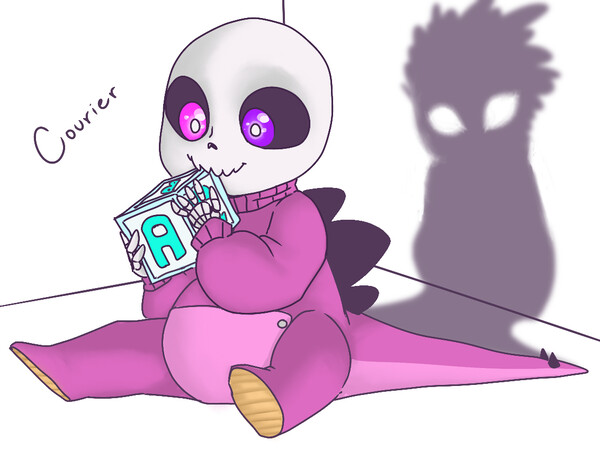 skeleton gamer on X: Nightmare sans and dream sans are so cute   / X