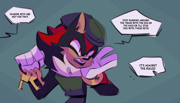 Shadow learns gun safety by Ram-o-matic -- Fur Affinity [dot] net