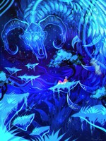 The spirit of the forest from dreams