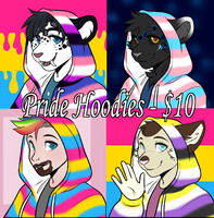 Pride Hoodie Icons are back! - OPEN