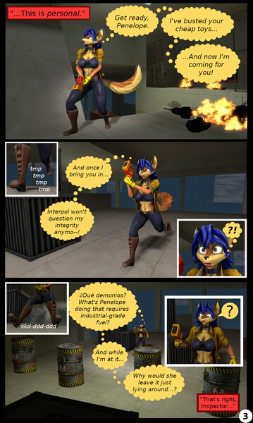 Sly Cooper: Sins of the Fathers (Page Five) by LonePhantom -- Fur