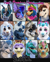 The fursuit heads of 2022