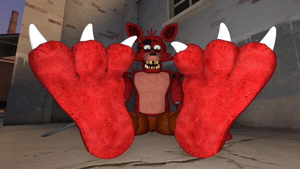 Withered Foxy feet by 3nz0 -- Fur Affinity [dot] net