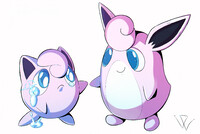 Jigglypuff and Wigglytuff