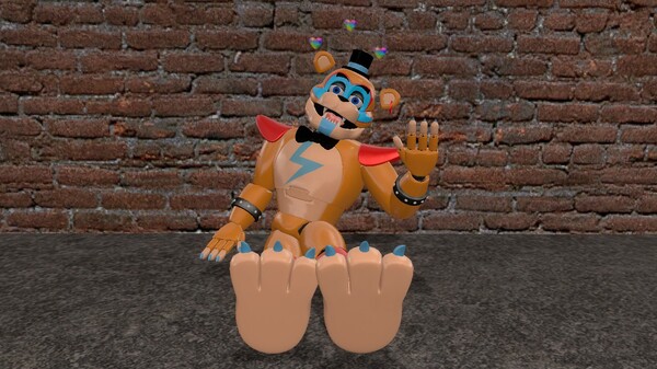 Withered Foxy feet by 3nz0 -- Fur Affinity [dot] net