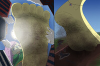Giant foot of Princess Luna by Az12lol -- Fur Affinity [dot] net