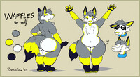 fef sheet for Waffles the woof