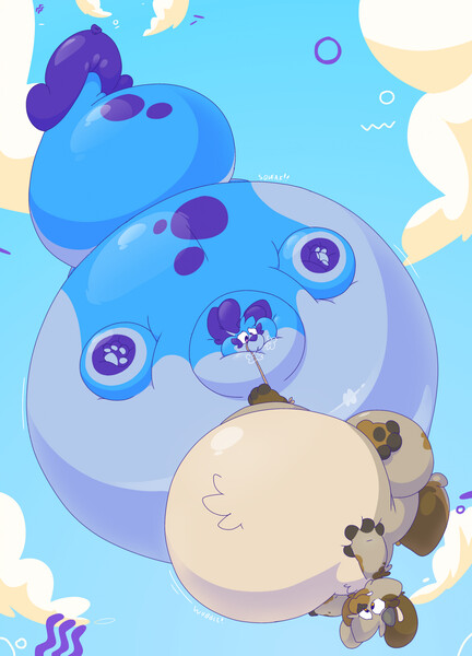 Blue Goo by BabuBlue -- Fur Affinity [dot] net